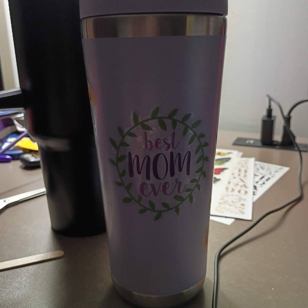 Best Mom Ever Purple Travel Mug